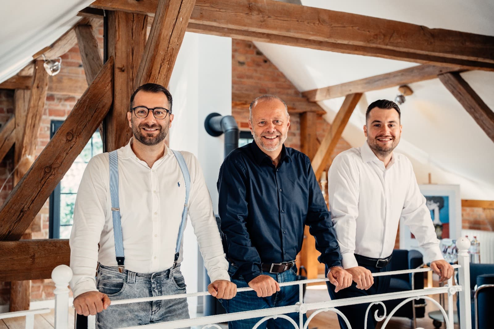 Drei Ansprechpartner der du Chesne Immobilien Group